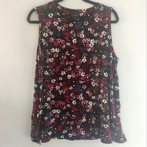 J. Jill Wearever Collection Floral Tank Top XLP